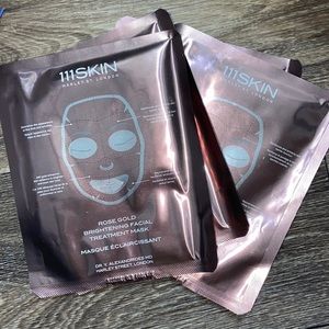 111SKIN rose gold face masks